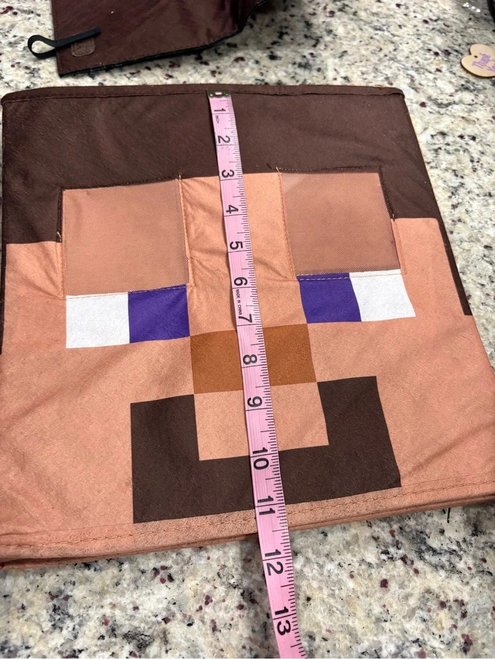 Minecraft Steve Block Headpiece Good Condition